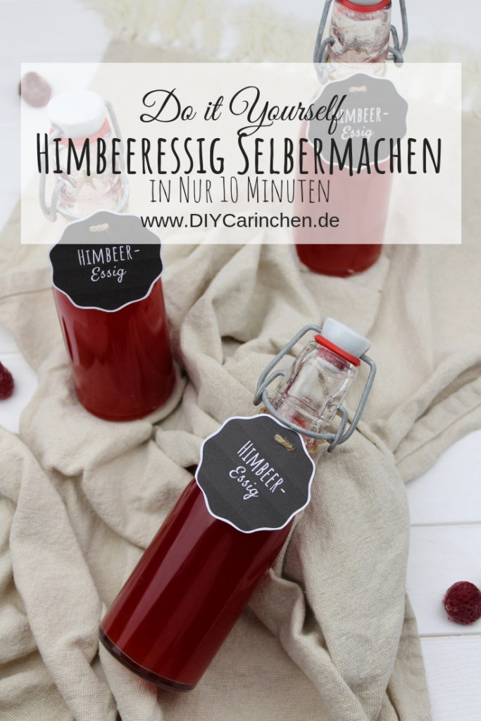 Rezept - Himbeeressig selber machen - so einfach geht es + kostenlose Vorlage Rezept - Himbeeressig selber machen - so einfach geht es + kostenlose Vorlage