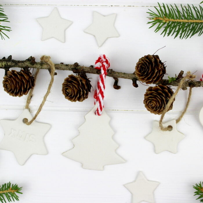 DIY – Christbaumanhänger aus Modelliermasse ganz einfach selber machen