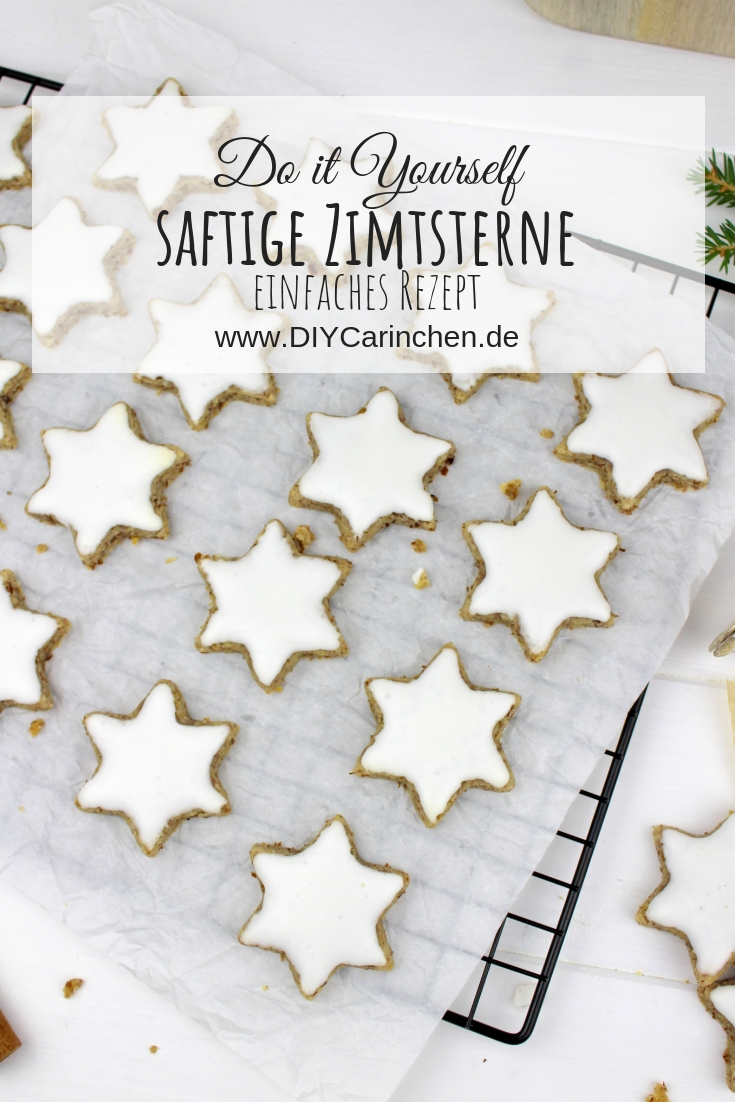 Rezept - Zimtsterne einfach selber machen - die besten Kekse zur Weihnachtszeit