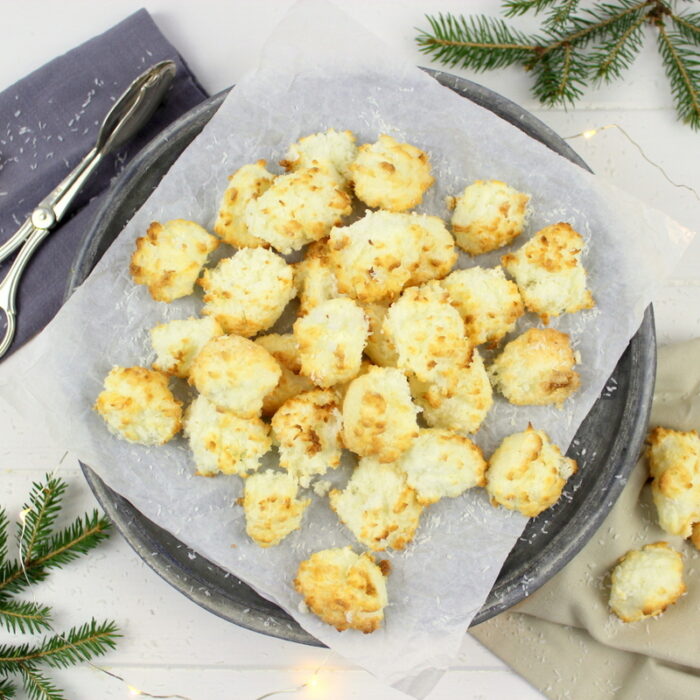 Rezept – schnelle, einfache und saftige Kokosmakronen backen