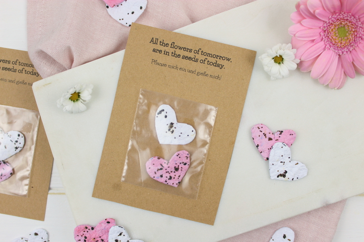 DIY - Seedbombs | Samenbomben | blühendes Konfetti basteln