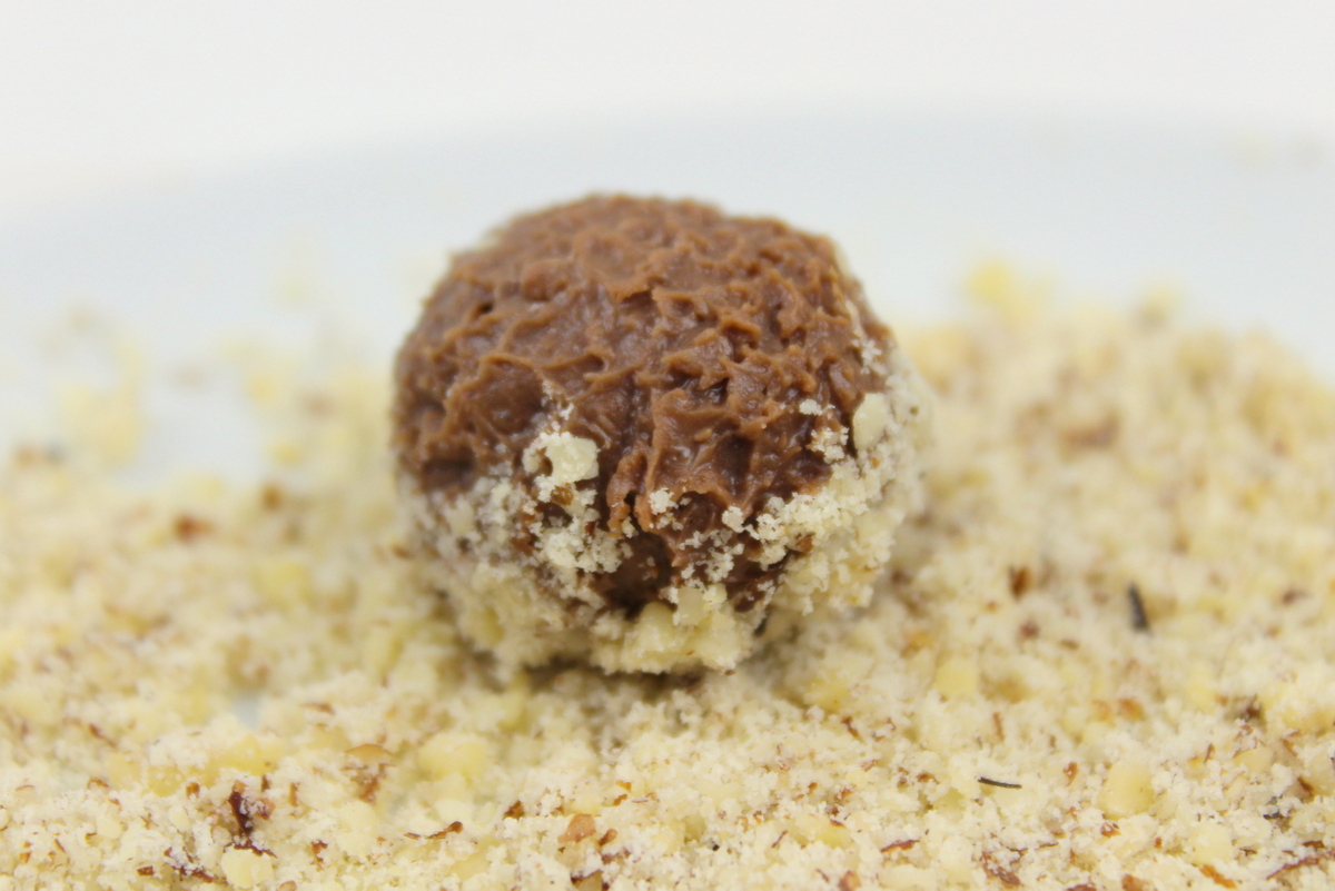 Rezept Schoko-Haselnuss-Kaffee Pralinen