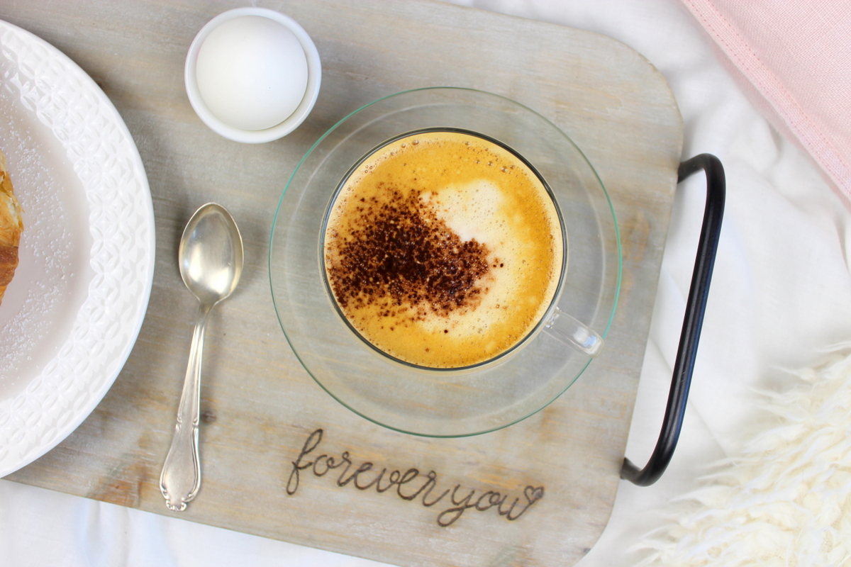 DIY Brandmalerei auf Holz - Geschenk Valentinstag