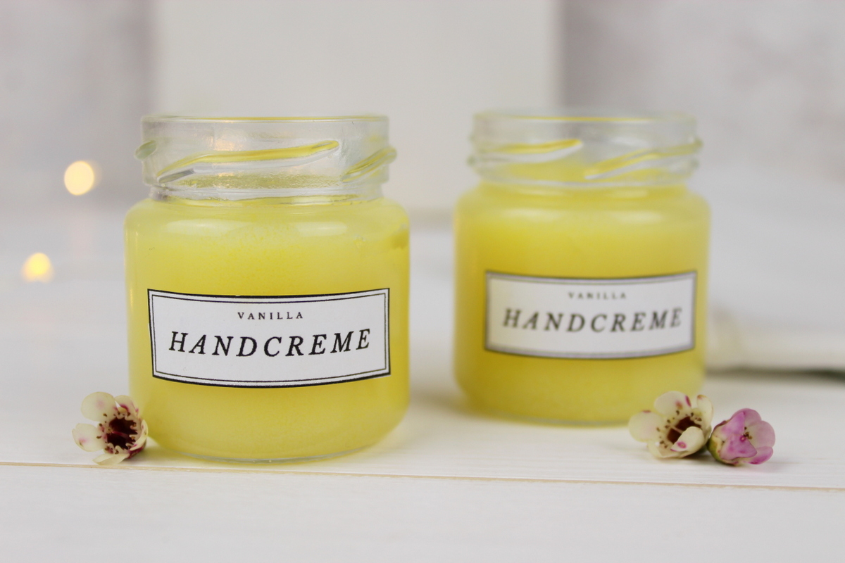 DIY Handcreme aus 3 Zutaten selber machen im Einmachglas