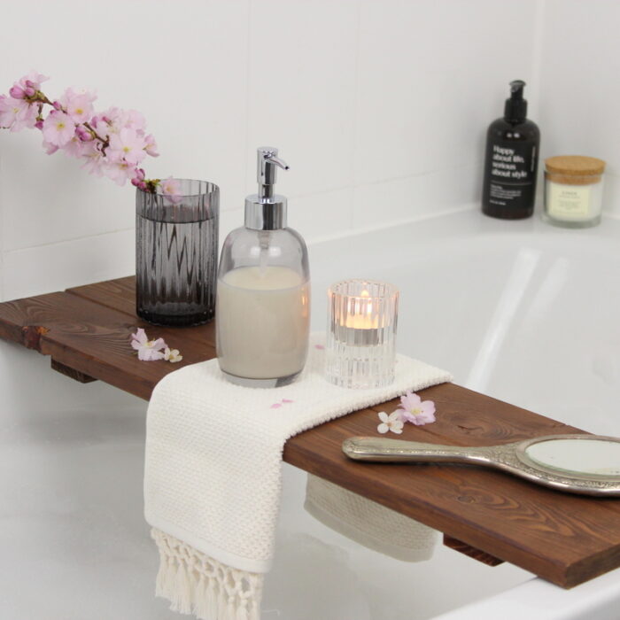 DIY – Badewannenablage aus Holz einfach selber bauen