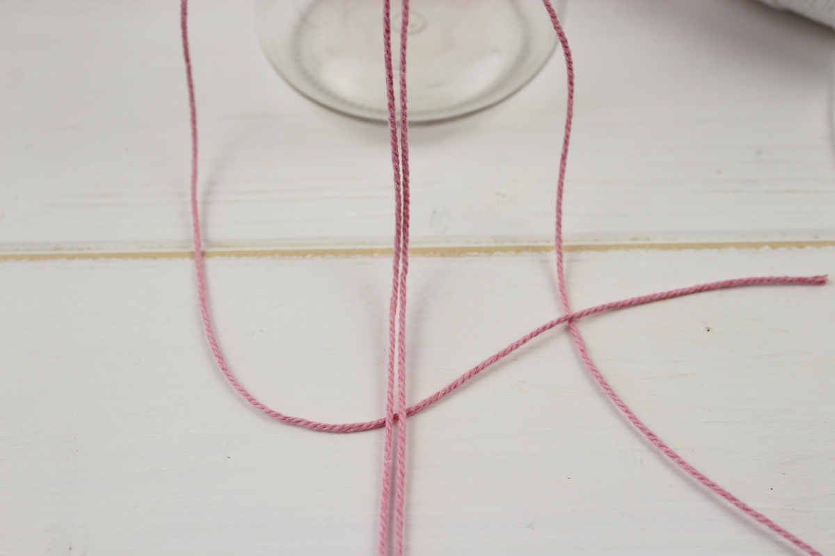 DIY Makramee Windlichter Kreuzknoten knüpfen