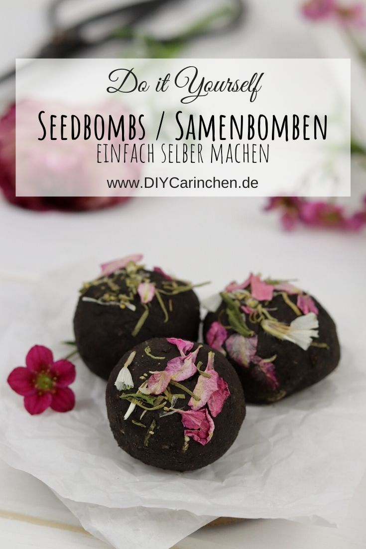 DIY Samenbomben / Seedbombs selbermachen