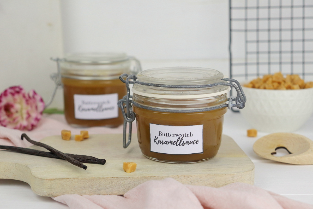 Rezept - Butterscotch Karamellsauce