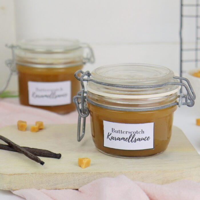 Rezept - Butterscotch Karamellsauce