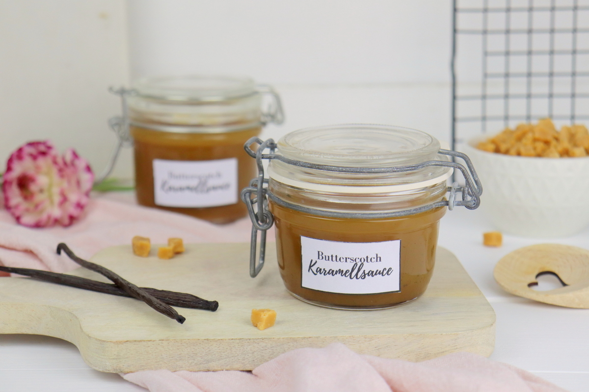 Rezept - Butterscotch Karamellsauce