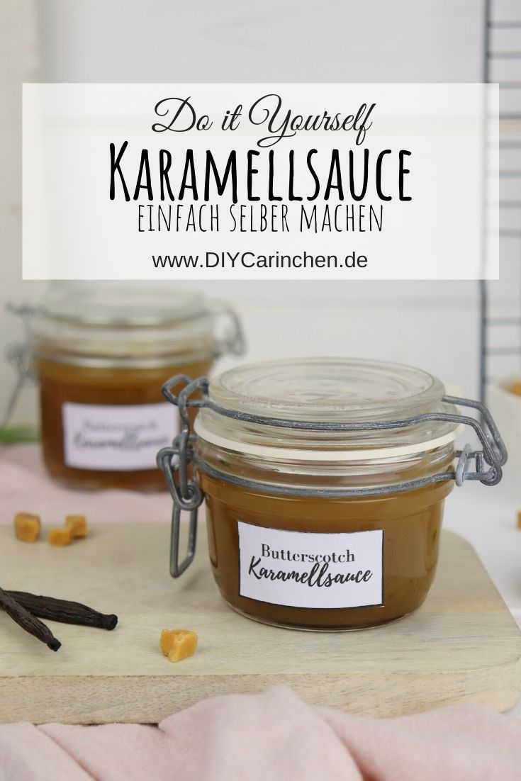 Rezept - Butterscotch Karamellsauce