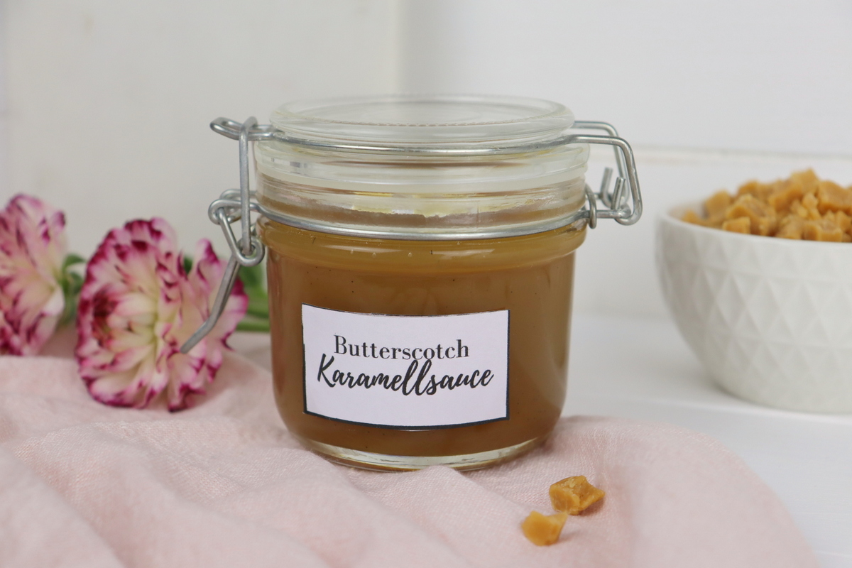 Rezept - Butterscotch Karamellsauce