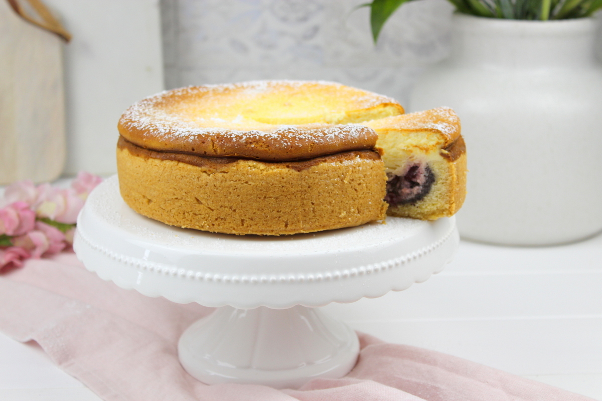 Rezept Kirsch Käsekuchen mit Mohn