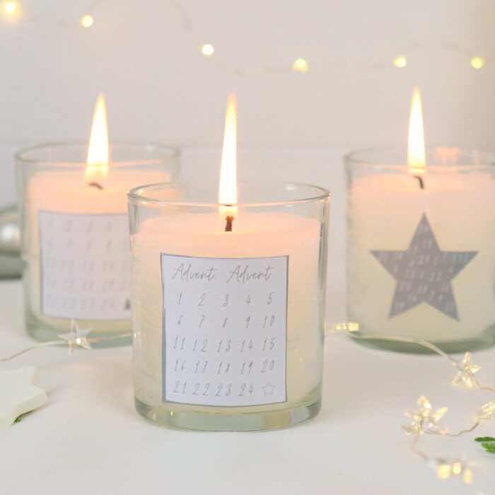 DIY Mini Kerzen Adventskalender selber gießen / machen