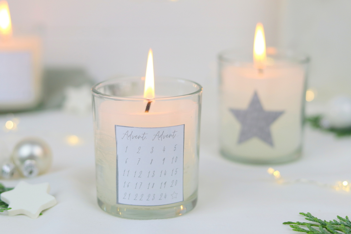 DIY Mini Kerzen Adventskalender selber gießen / machen
