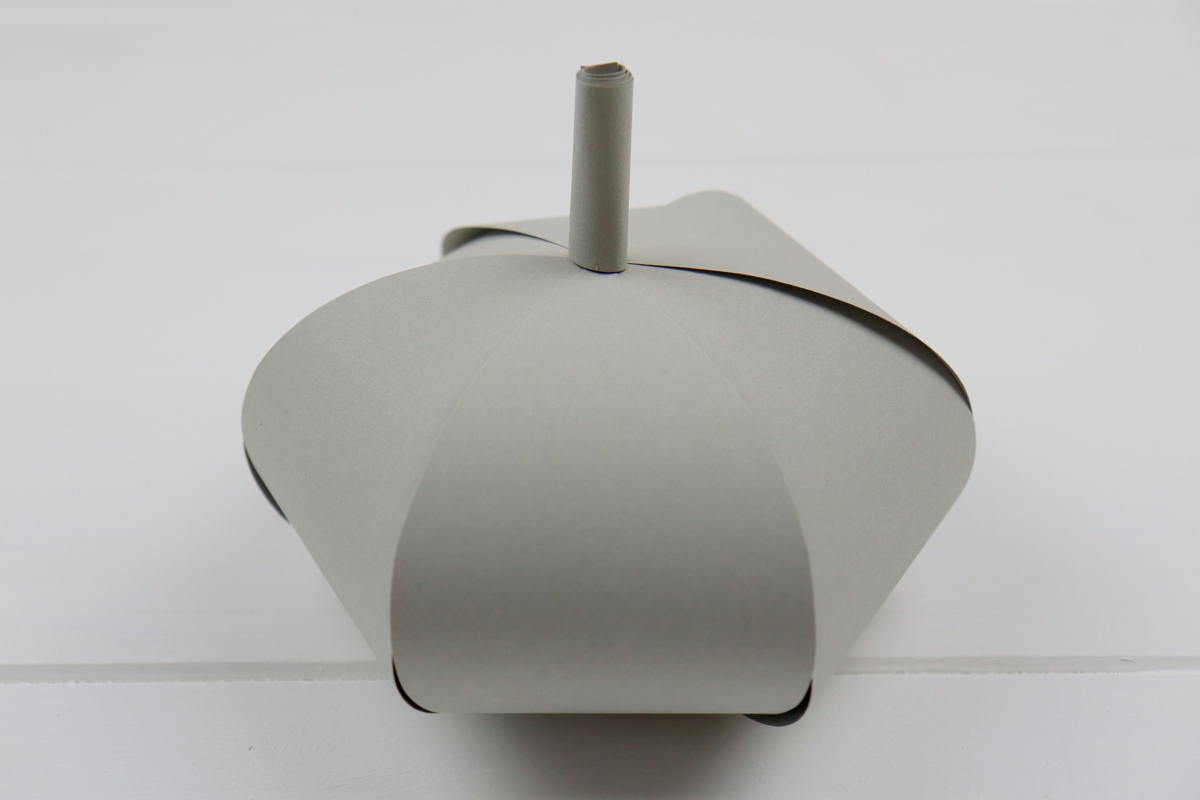 DIY selbstgemachter Kürbis aus Papier / Papier Kürbisse