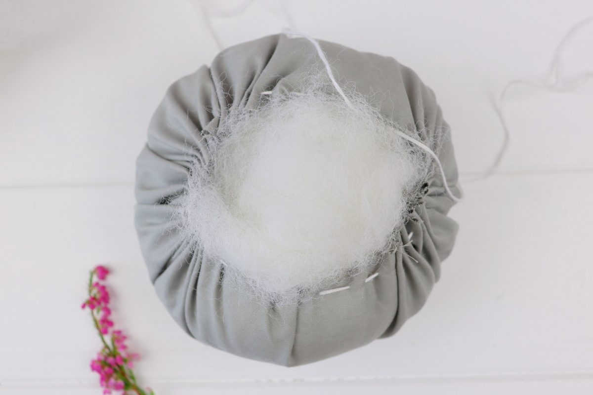 DIY selbstgenähte Stoffkürbisse als Herbstdeko