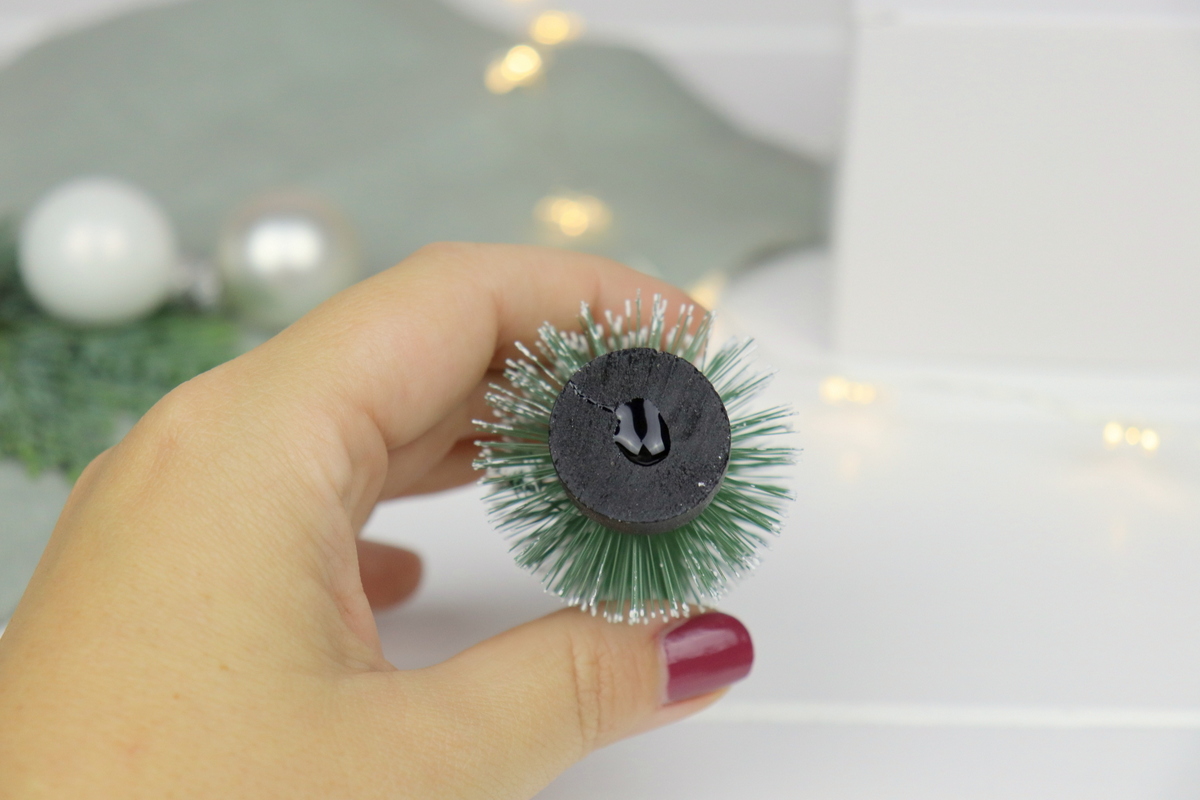 DIY Adventskalender mit Tannenbäumen selber machen