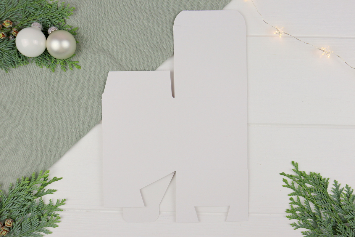 DIY Adventskalender mit Tannenbäumen selber machen