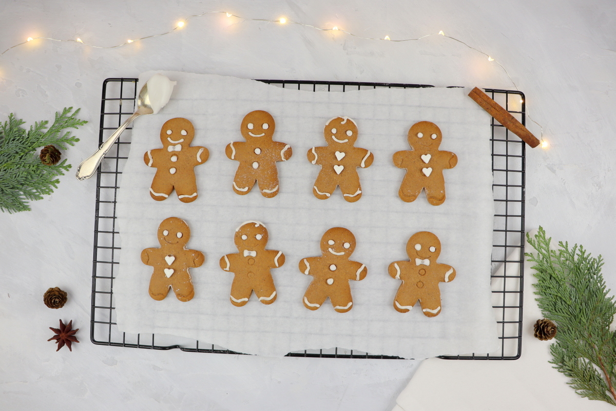 leckeres Weihnachtplätzchen Lebkuchenmänner Rezept