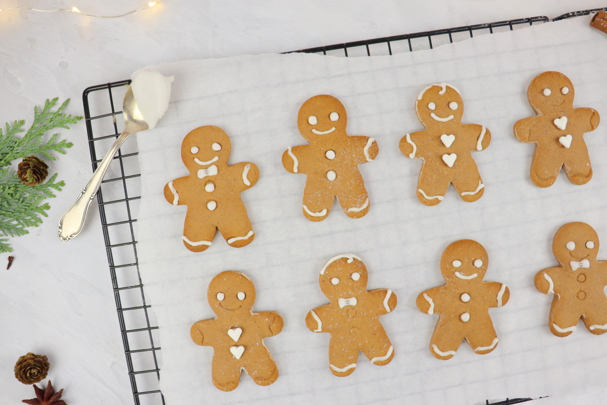 leckeres Weihnachtplätzchen Lebkuchenmänner Rezept