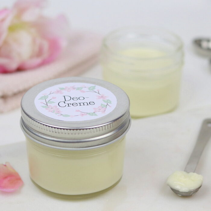DIY selbstgemachte Deocreme im Einmachglas selber machen