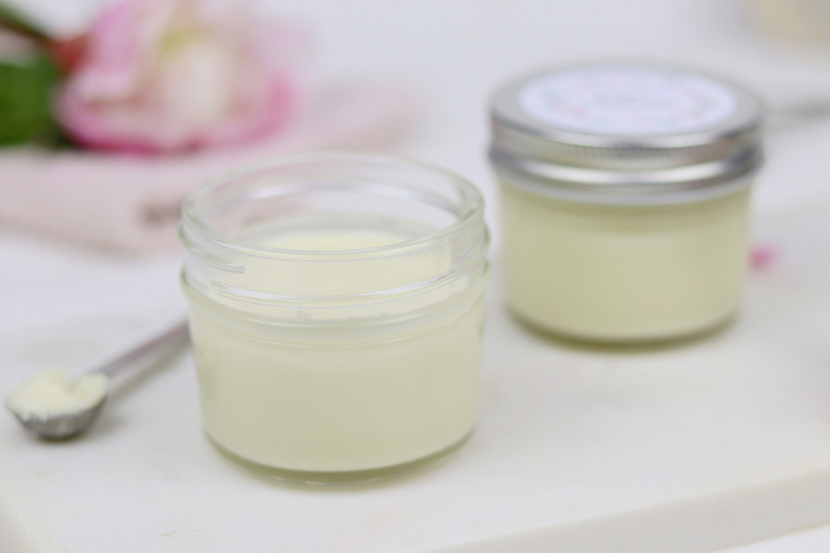 DIY selbstgemachte Deocreme im Einmachglas selber machen