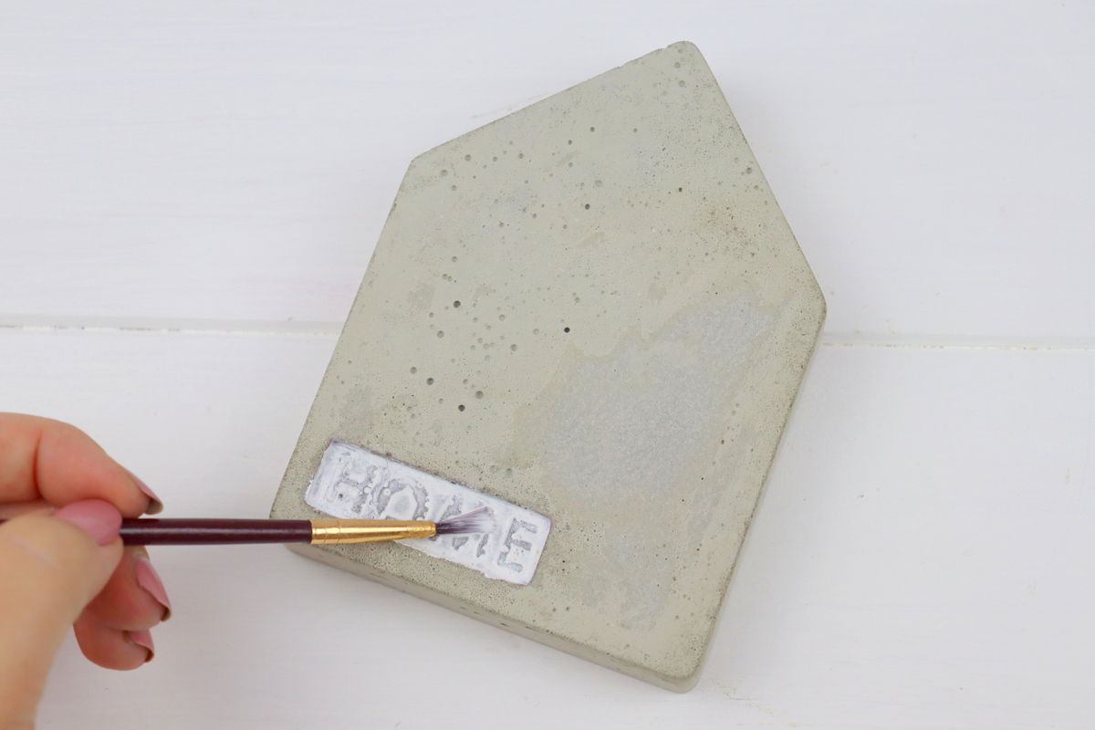 DIY selbstgemachte Häuser aus Beton mit Gießform