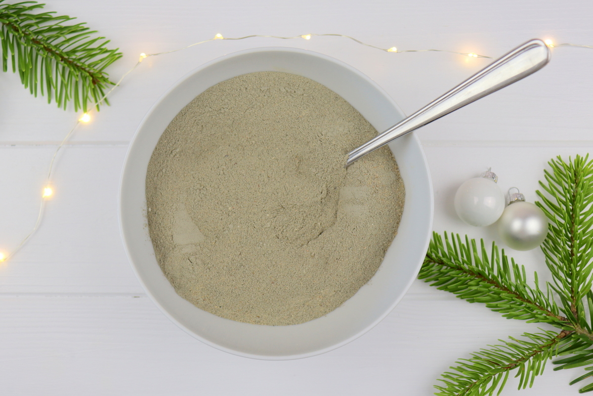 DIY - selbstgemachte Beton Sterne mit Prägung zu Weihnachten