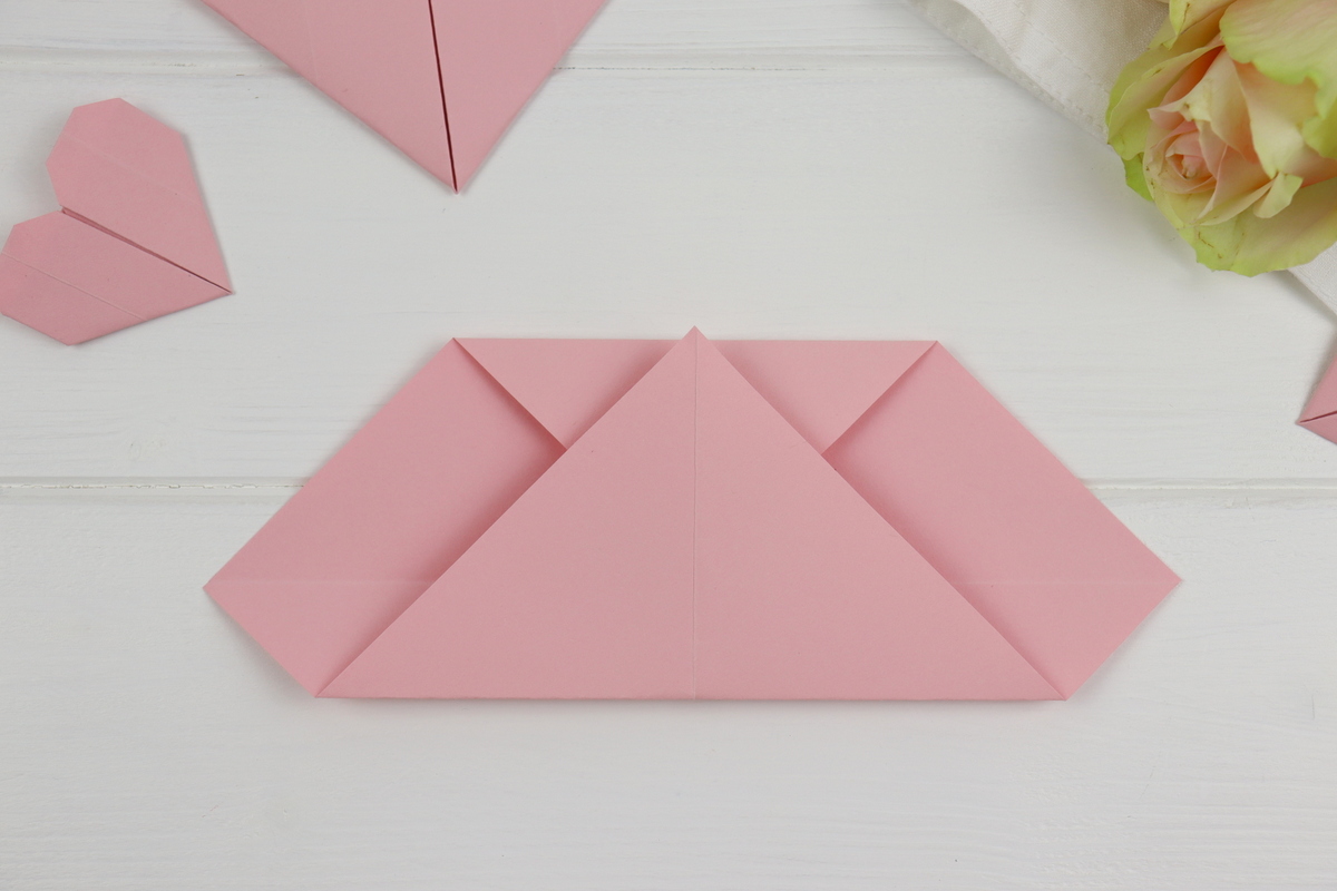 DIY - Origami Herz aus Papier einfach selber machen / falten