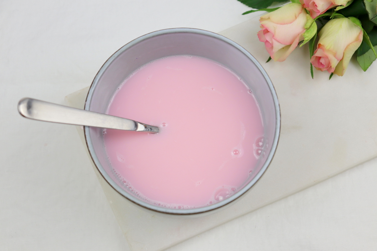 Selbstgemachte Seife (Pink-Berry-Soap)