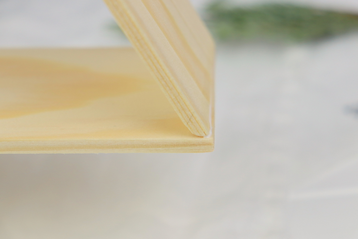 DIY - selbstgebaute Lampe in Tannenbaumform - für Weihnachten