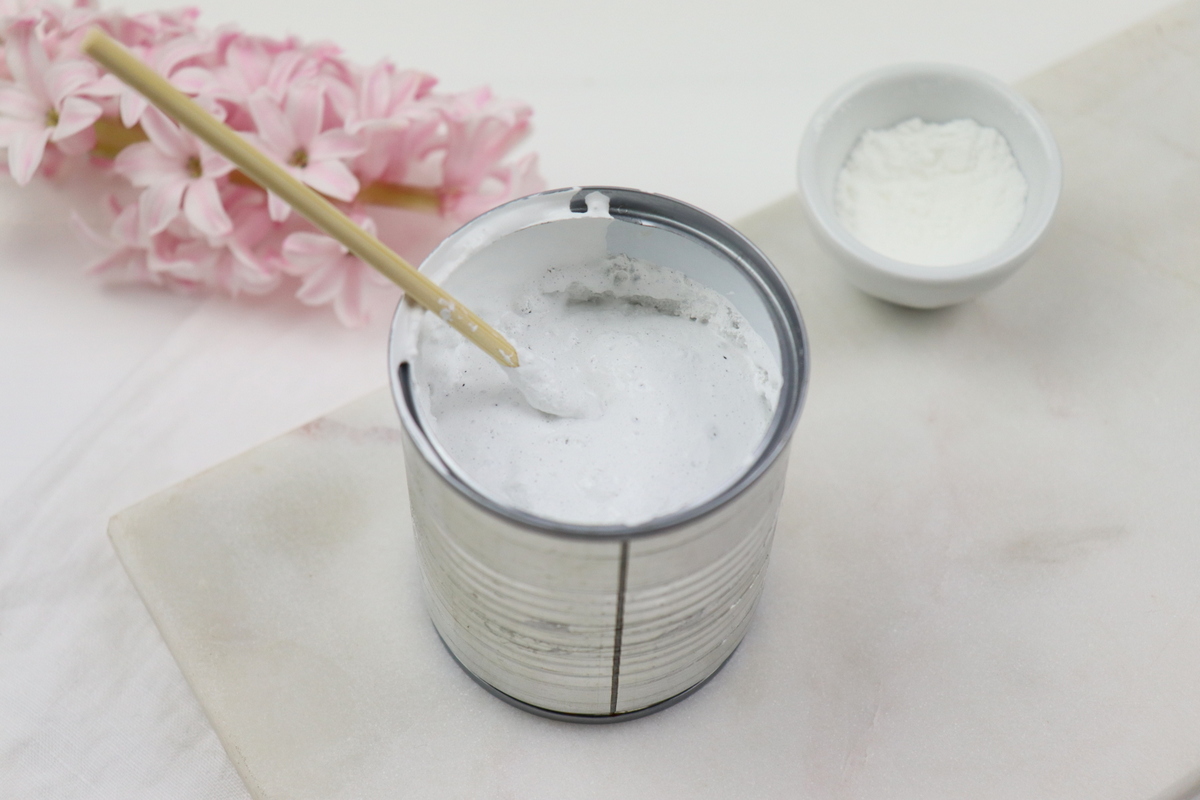 DIY Vasen Upcycling mit selbstgemachter Keramikfarbe