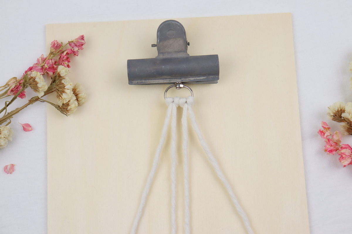 DIY Anleitung Makramee Spiralknoten / Wellenknoten einfach erklärt