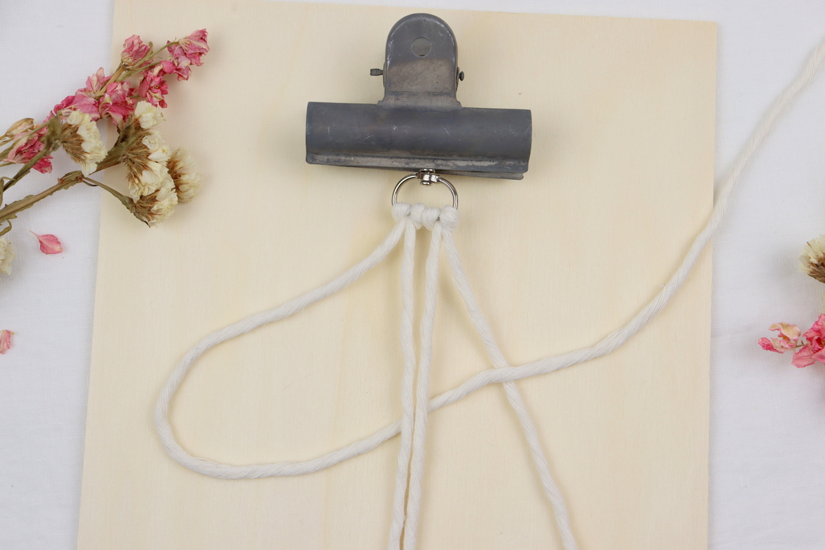 DIY Anleitung Makramee Spiralknoten / Wellenknoten einfach erklärt