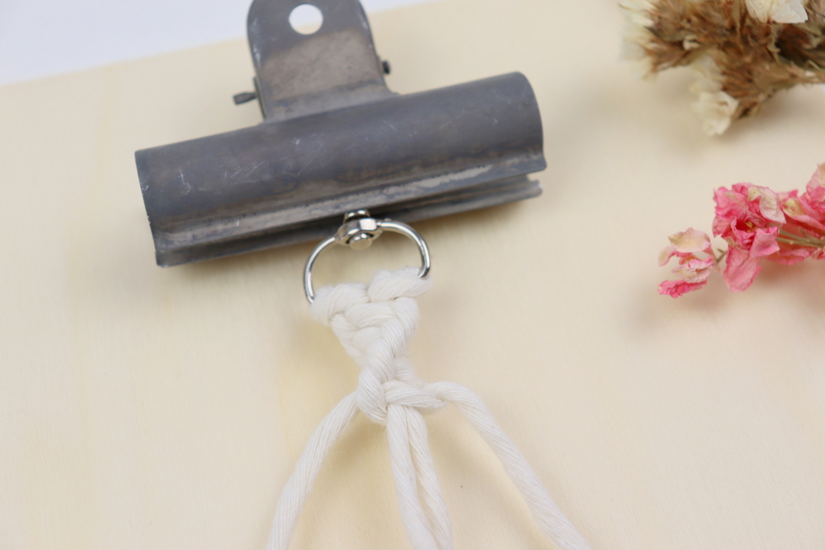 DIY Anleitung Makramee Spiralknoten / Wellenknoten einfach erklärt