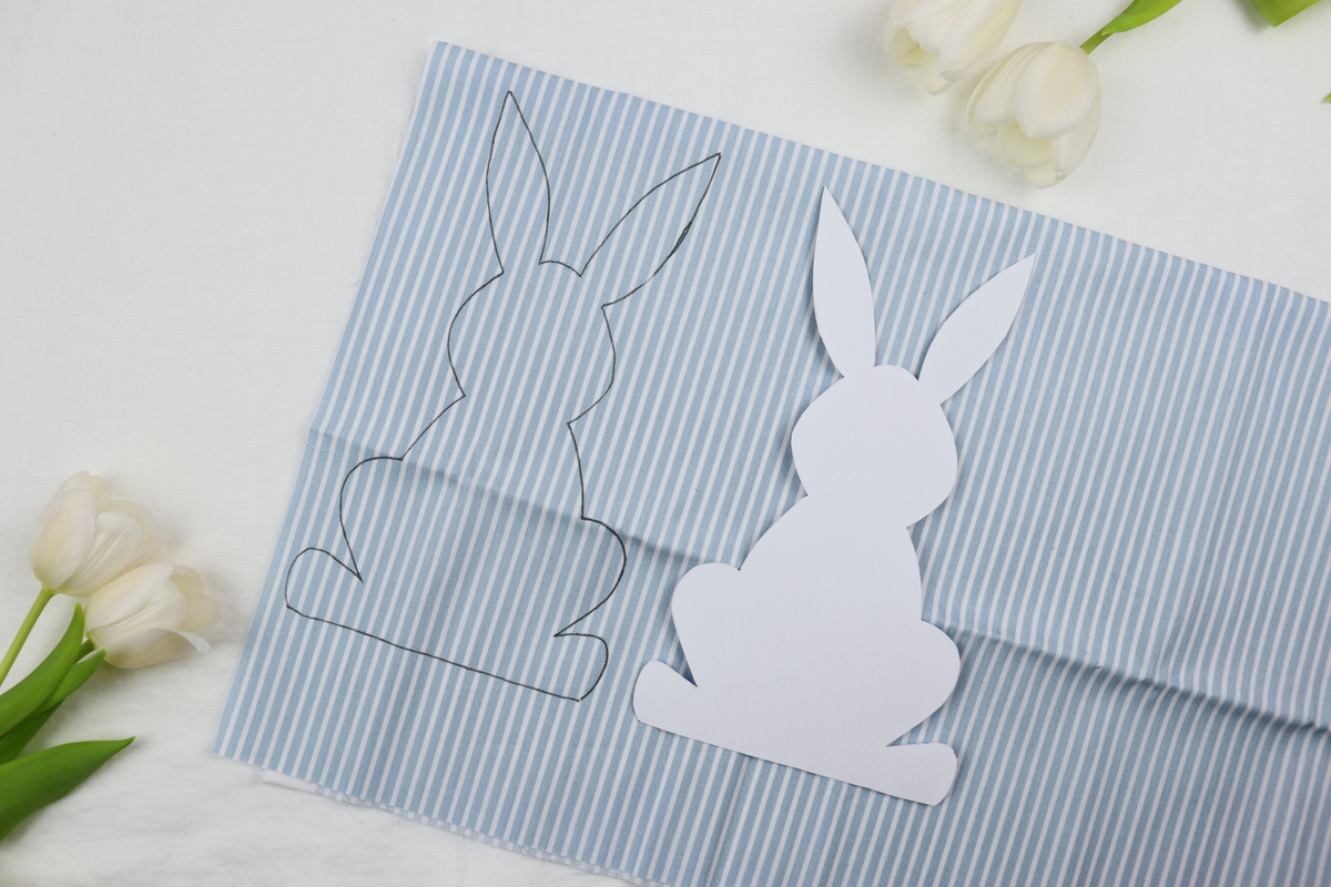 DIY - selbstgenähte Hasen zu Ostern
