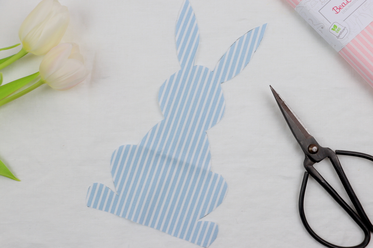 DIY - selbstgenähte Hasen zu Ostern