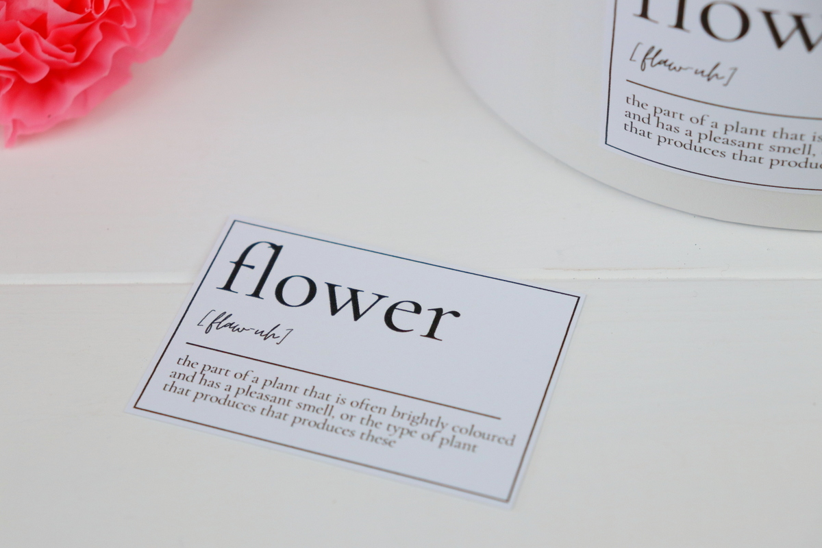 DIY selbstgemachte Flowerbox / Blumenbox / Rosenbox mit Blumen aus Papier (Blumenseide)