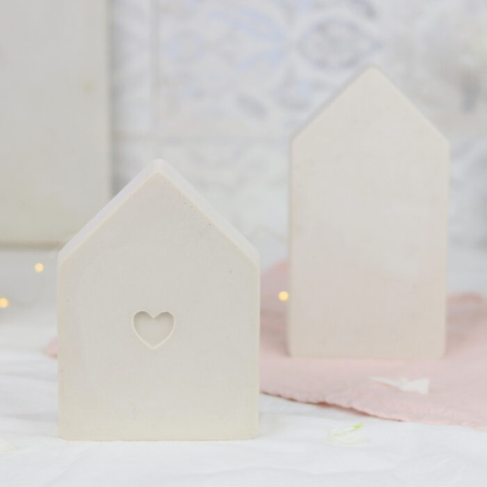 DIY selbstgemachte Häuser aus Raysin