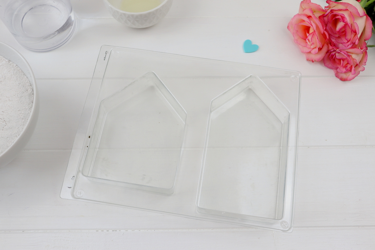 DIY selbstgemachte Häuser aus Raysin