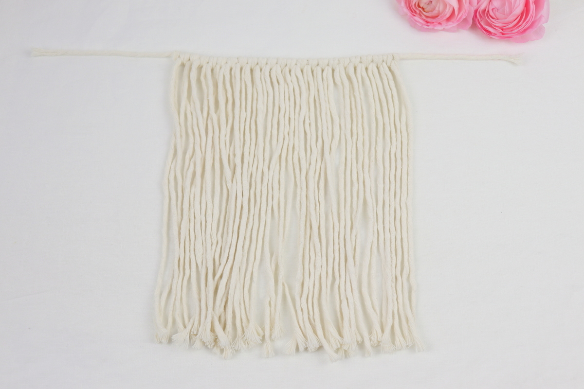 DIY - selbstgemachte Makramee Windlichter mit dem Kreuzknoten