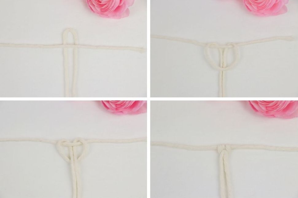 DIY - selbstgemachte Makramee Windlichter mit dem Kreuzknoten 