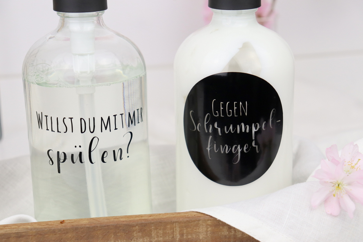 DIY Anleitung 5 Plotterideen + Plotterdateien für mehr Ordnung in der Küche