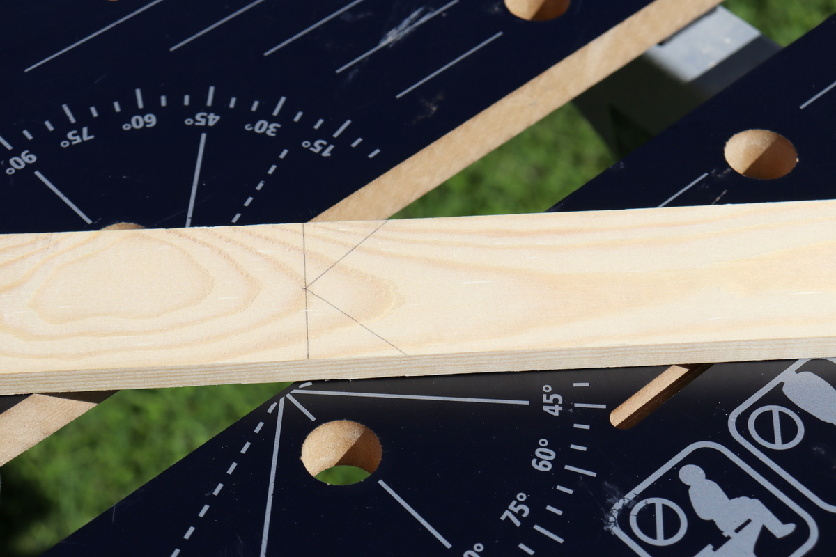 selbstgebauter Wegweiser aus Holz (Schild) für den Garten - DIY