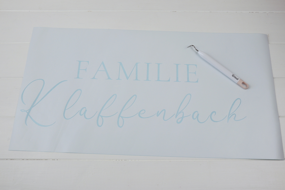 DIY IKEA Hack mit der TRAMPA Fußmatte selbst bemalt und gestaltet