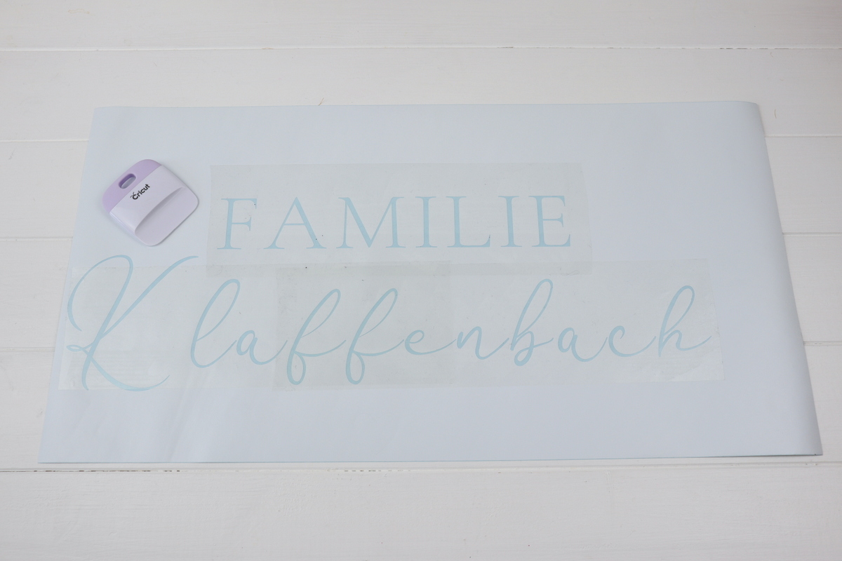 DIY IKEA Hack mit der TRAMPA Fußmatte selbst bemalt und gestaltet