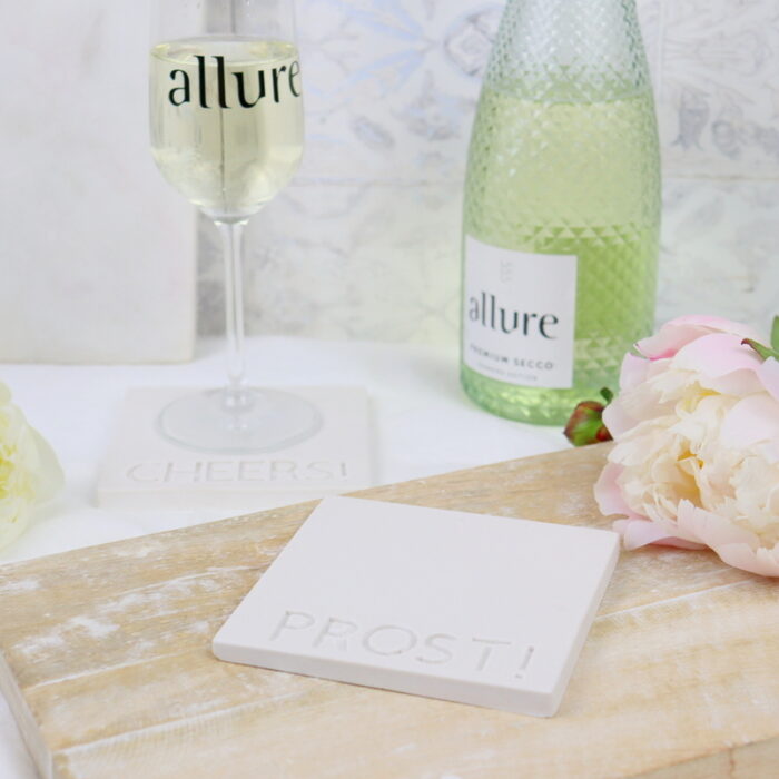 DIY selbstgemachte Untersetzer aus Raysin