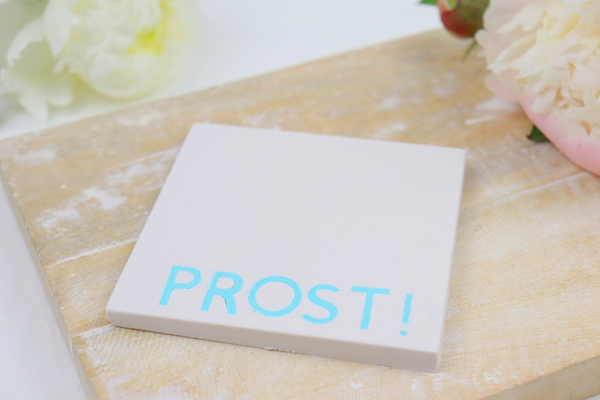 DIY selbstgemachte Untersetzer aus Raysin