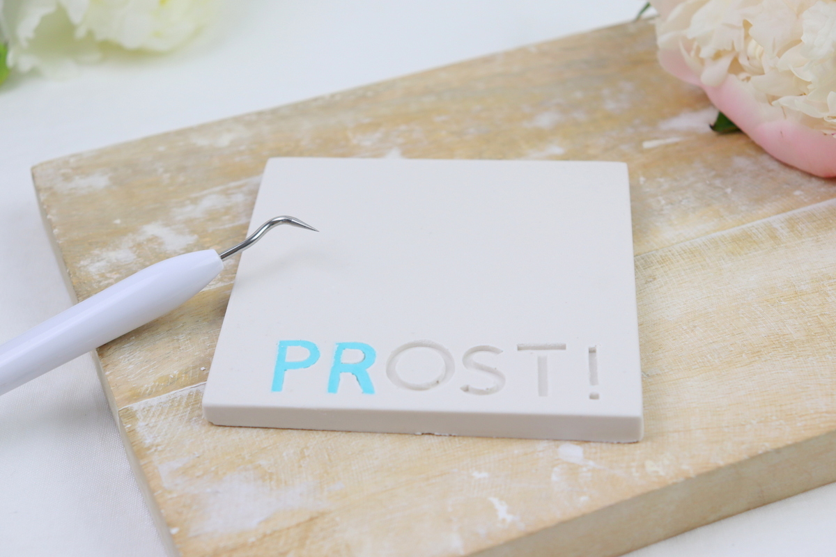 DIY selbstgemachte Untersetzer aus Raysin